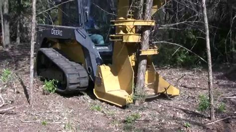 diy skid steer feller buncher|feller buncher for mini excavator.